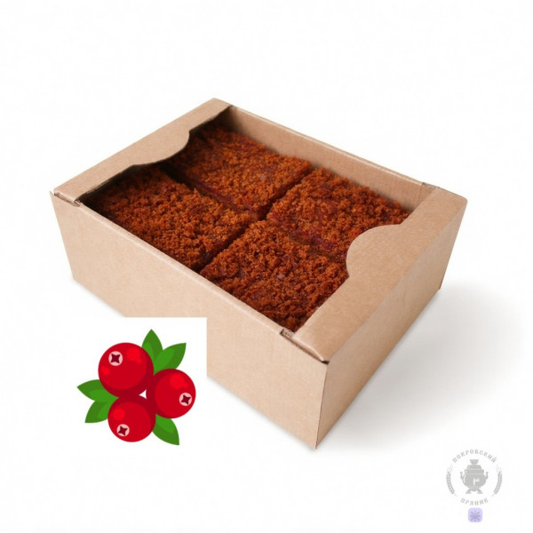 №3 Пряник 1кг с фруктовой начинкой Брусника в Томске